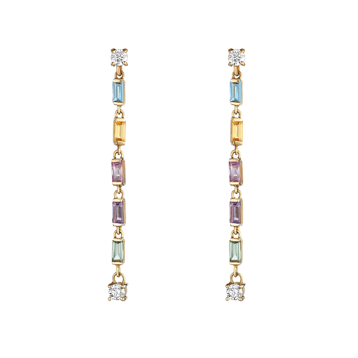 Colours Of Love drop earring