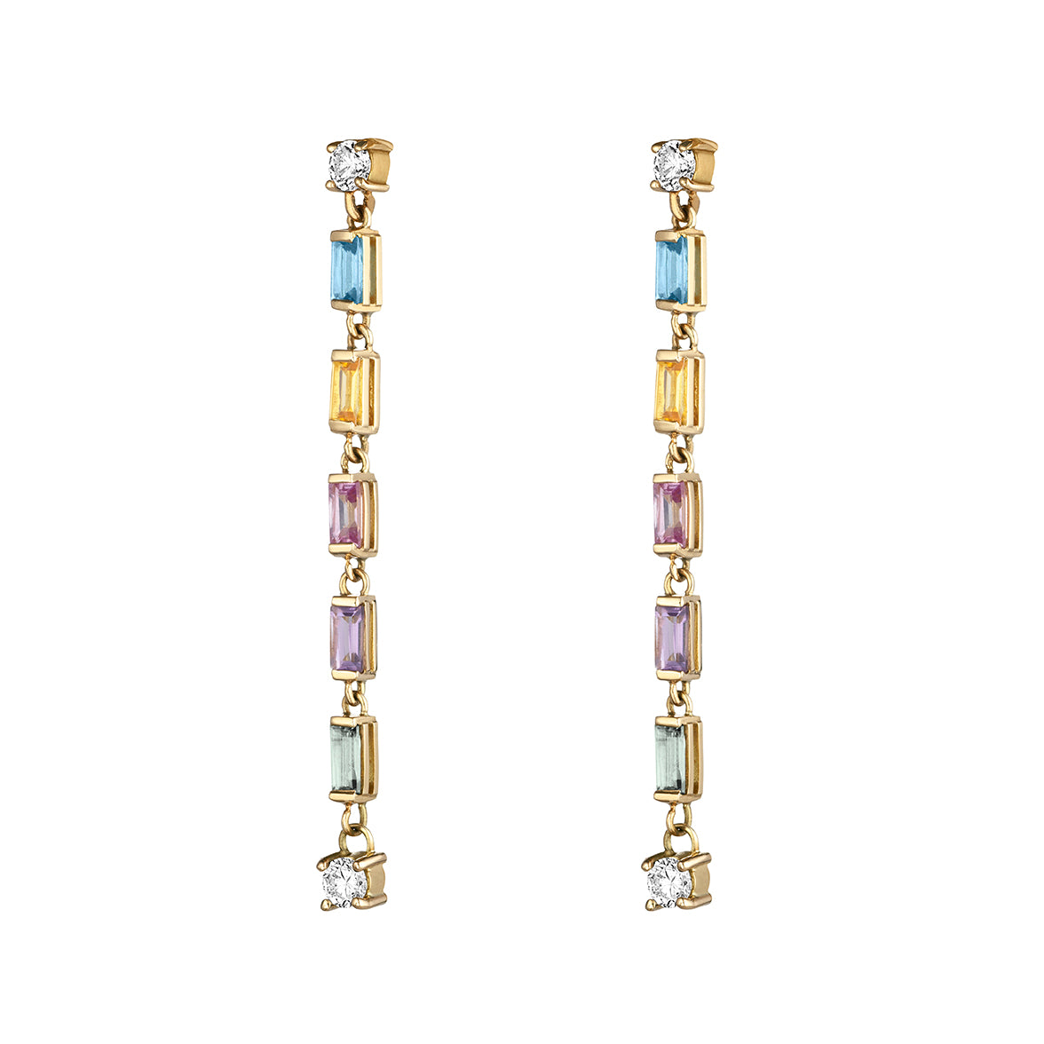 Colours Of Love drop earring