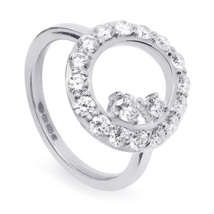 Halo boost Diamond Ring