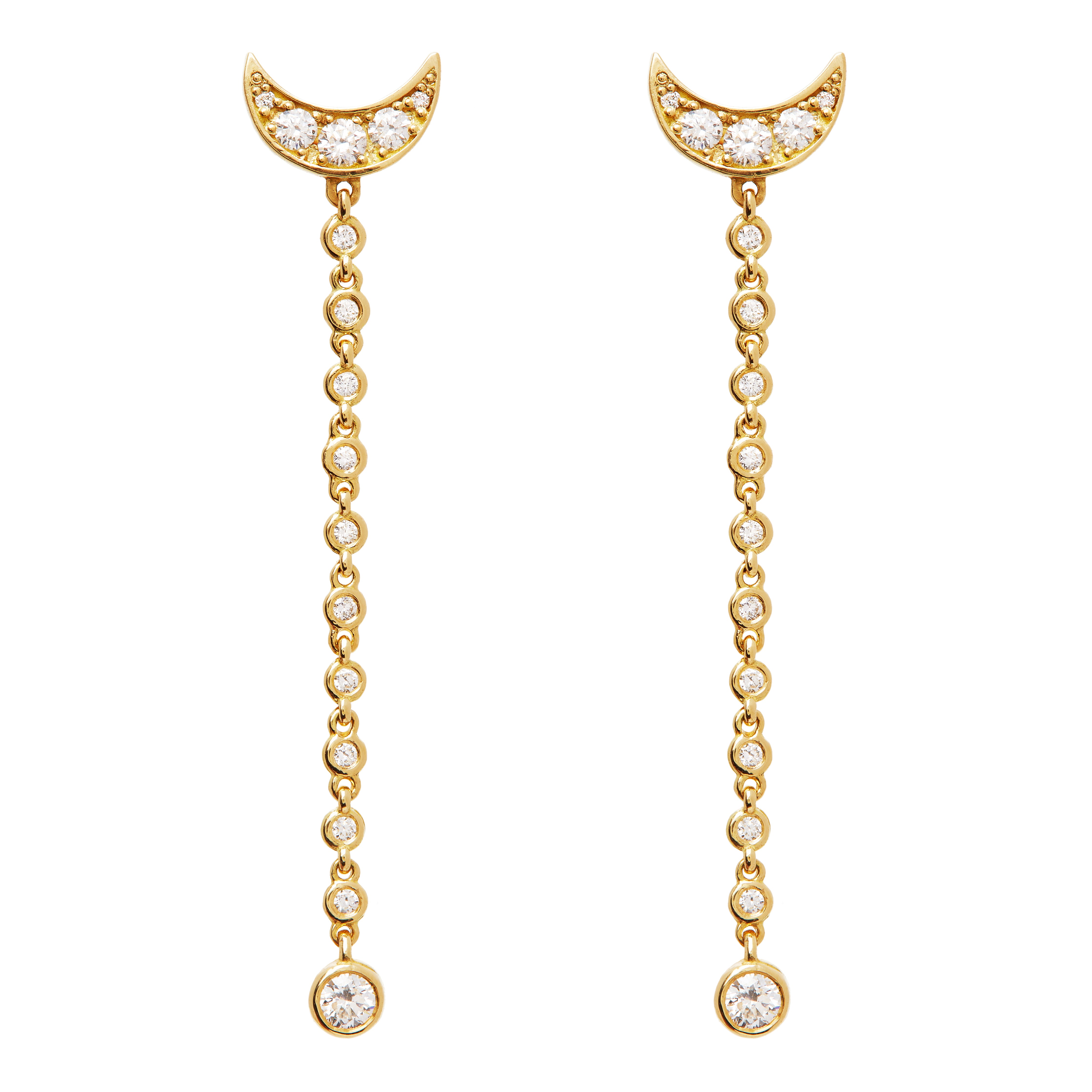Half Moon Drop Earring