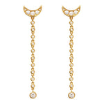 Half Moon Drop Earring