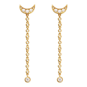 Half Moon Drop Earring