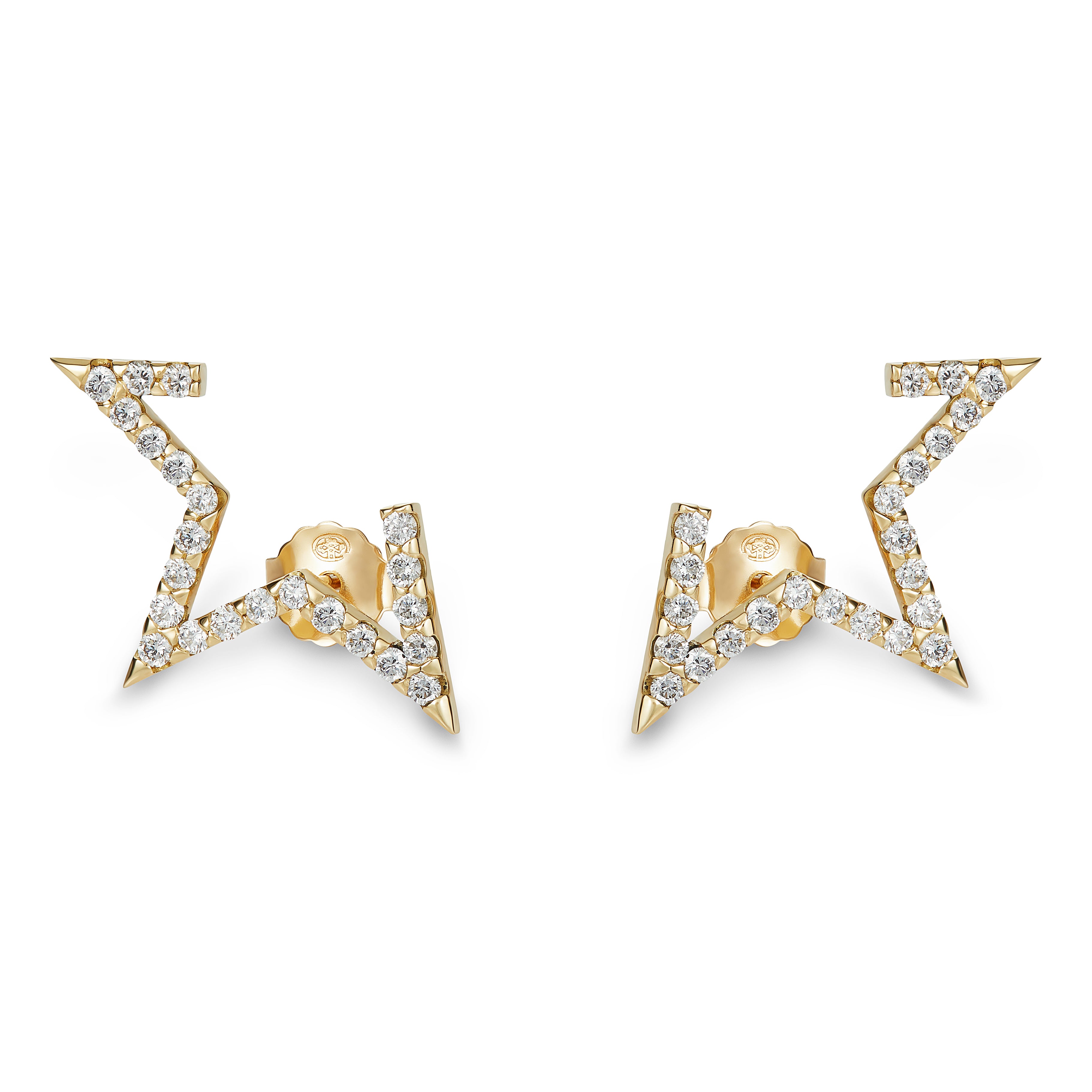 Deconstructed Star studs